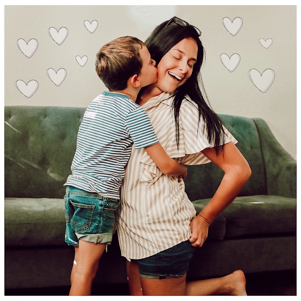 Brickyard Buffalo Striped Button down shirt.